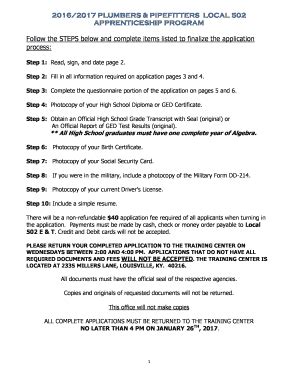 Fillable Online Follow the STEPS below and complete items listed to ...