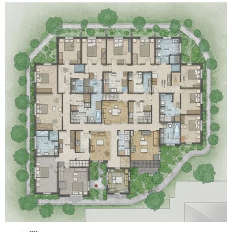 Common Area Layout Plan 的图像结果
