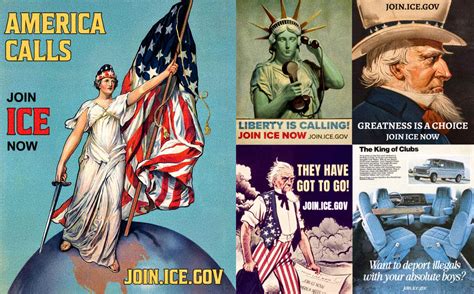 A domestic army in pictures: Inside the far-right art of ICE's ...