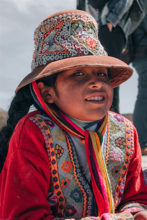 Woman in Traditional Peruvian Clothing · Free Stock Photo