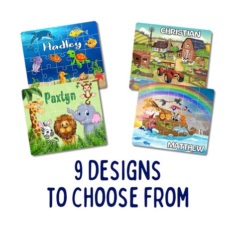 Personalized Name Puzzles for Kids | Kids Fundamentals