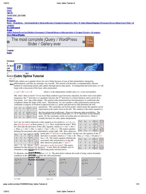 Image result for Cubic Spline Examples