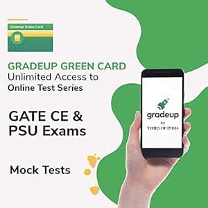 Gradeup Green Card for GATE CE & PSU Exams : Amazon.in: Software