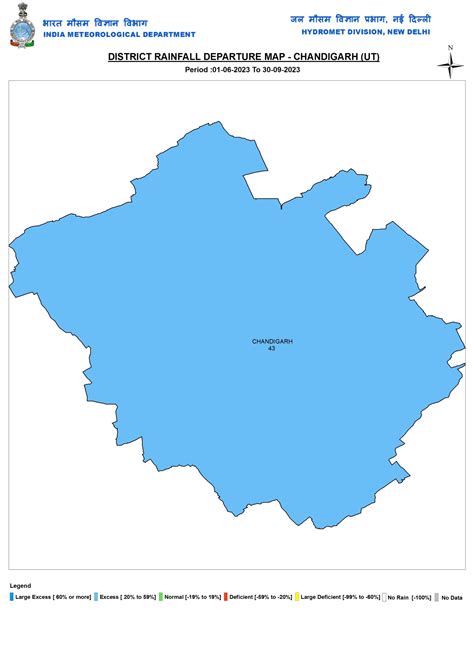 SW Monsoon 2023: District wise rainfall in India – SANDRP
