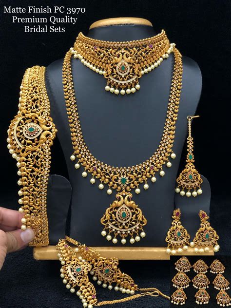 Bridal Jewellery Set New Collection September 2021 - Indian Jewelry Designs