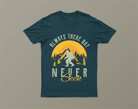 Sasquatch T-shirt Design on Behance