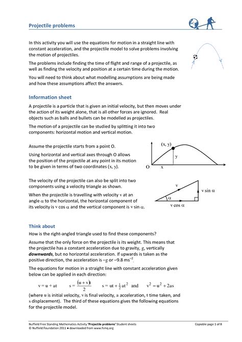 Image result for How to Solve Projectile Motion