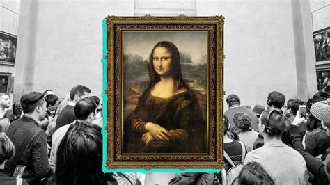 Picture Behind Mona Lisa The Mona Lisa In Virtual Reality In Your Own