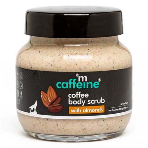 Buy Mcaffeine Coffee Body Scrub with Almonds 200 gm | 19 Minutes ...