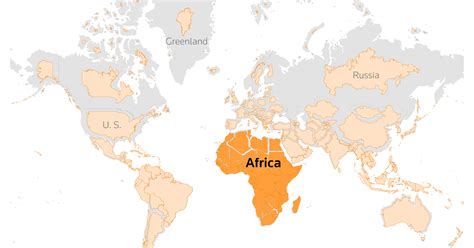 Elongated Countries In Africa