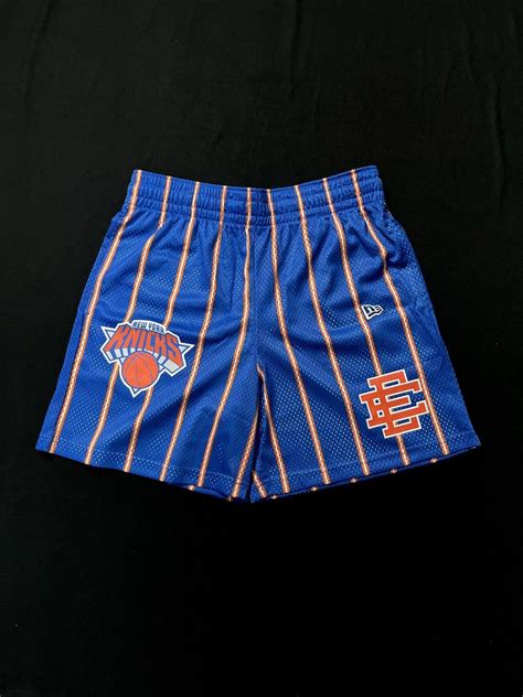 New Era Rare Eric Emanuel New Era NBA New York Knicks Shorts Medium ...