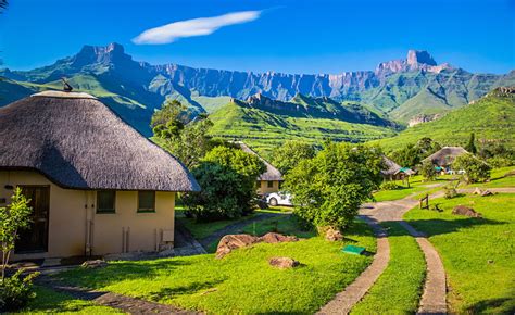 near Eshowe Kwazulu South Africa Zulu village or kraal Stock Photo - Alamy