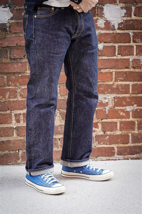 Iron Heart IH-634S 21oz Selvedge Denim Straight Cut Jeans - Indigo