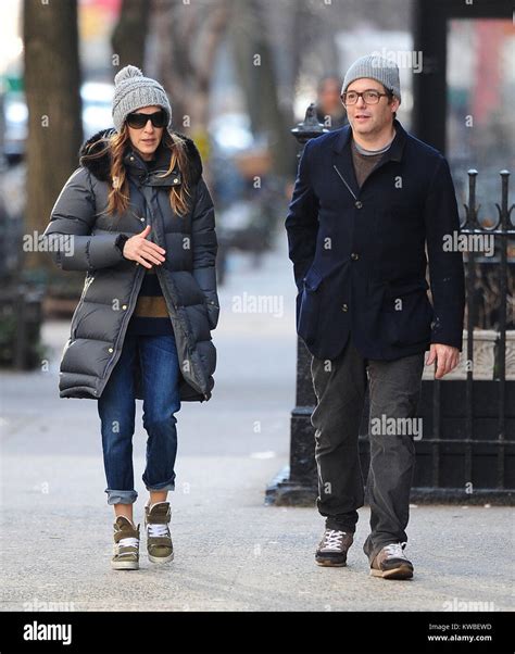 NEW YORK, NY - JANUARY 13: Matthew Broderick, Sarah Jessica Parker ...