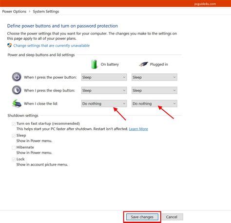 Bildergebnis für close lid sleep windows 10