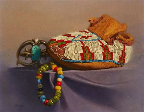 Lot - Don Doxey, (b. 1928, Ogden, UT), "Beads and Bracelets", Oil on ...