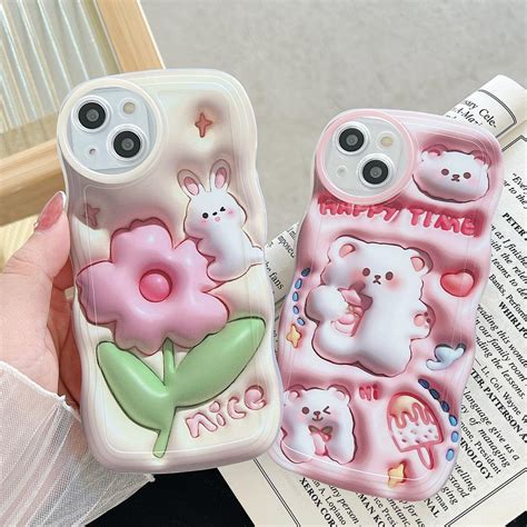 Adorable 3D Cute Bunny Case – Peeperly