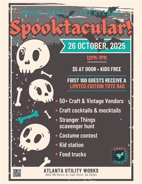 Indie-Craft Spooktacular!, 2903 R N Martin St, 30344, Atlanta, 26 ...