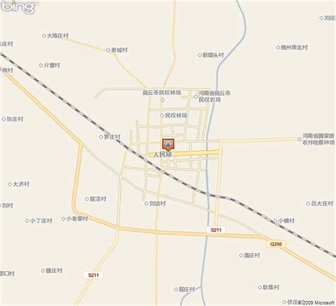 商丘市民权县地图