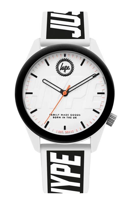 Hype Analog White Dial Unisex's Watch-HYU018BW : Amazon.in: Watches