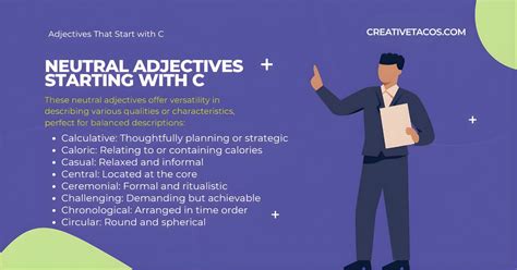 Adjectives That Start with C - Creativetacos