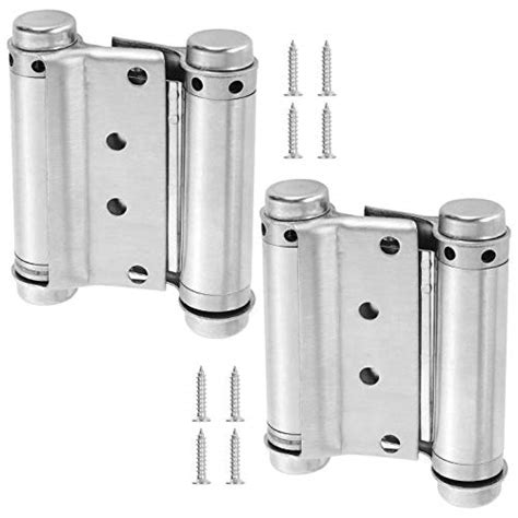 Buy 3Inch Double Action Spring Door Hinge 2Pack Stainless Steel Self ...