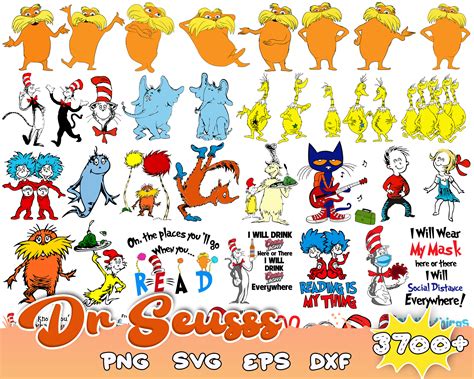 Dr Seuss Characters List With Pictures