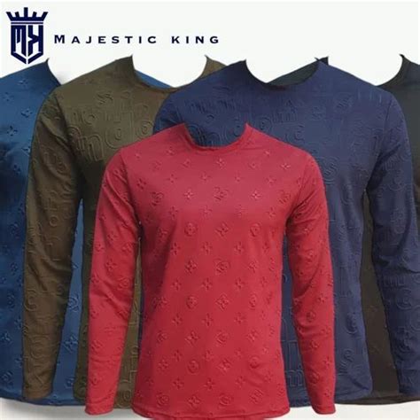 Mens Printed Half Sleeve T Shirt - Mens Round Neck Checked Print T ...