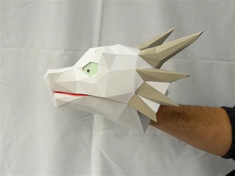 Dragon Puppet Template at Andrew Gillan blog