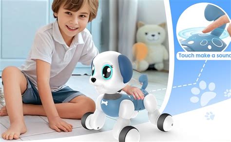 Buy Britik Robot Dog Toys for 8-12 Years Old Boys Girls: Remote Control ...