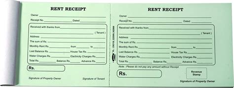 YUGADHARMA Ledger Page Rent Receipt Book, Set of 3 : Amazon.in: Office ...