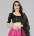 Divastri Solid Semi Stitched Lehenga Choli - Buy Divastri Solid Semi ...