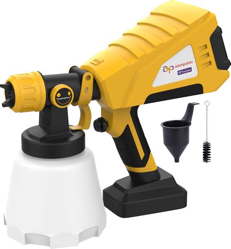 Air-Ga H827 Hvlp Spray Paint Gun With Color Bucket & Tools Nozzle Size ...