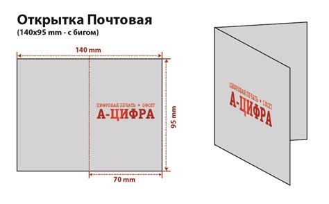 Размеры открыток и листовок для поздравления, международные и США форматы