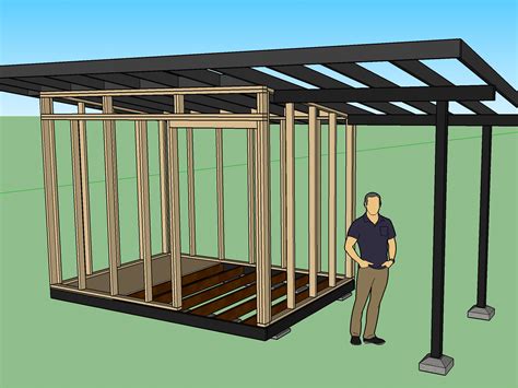 10X12 Modern Shed Plans PDF Step-by-step DIY Build Guide - Etsy