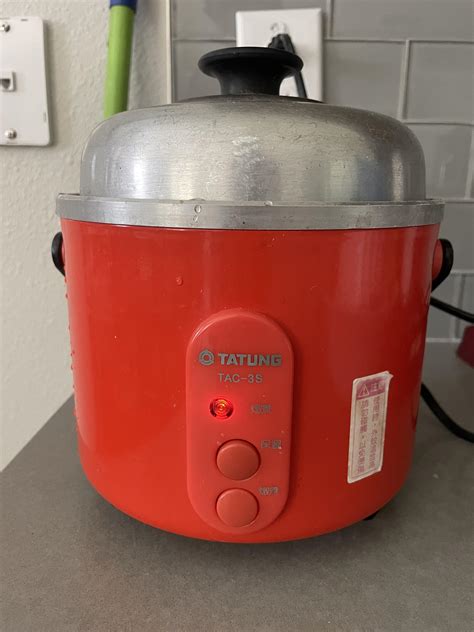 The Tatung rice cooker at my in-laws' house... : r/BuyItForLife