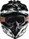 ROYAL ENFIELD Optimus Motocross Helmet with Sunpeak - ISI, DOT and ECE ...