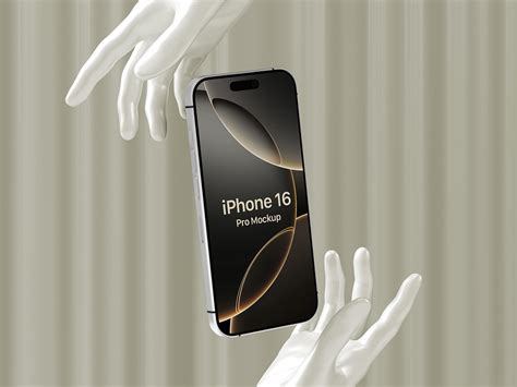 Free iPhone 16 Pro 2024 Mockup PSD - Good Mockups