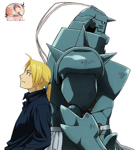 Edward and Alphonse Elric - Fullmetal Alchemist Brotherhood - Render ...