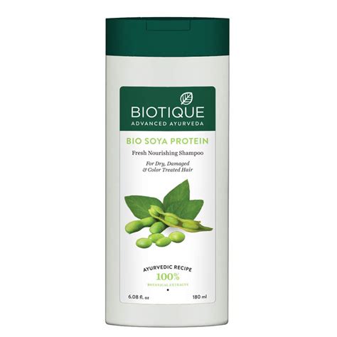 Buy Biotique Bio Soya Protein Fresh Nourishing Shampoo | Repairs Dry ...
