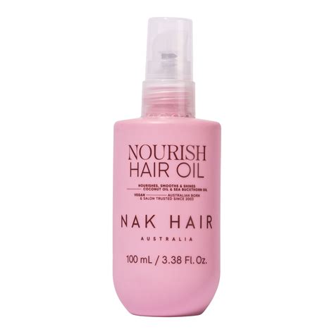 NAK Hair Nourish Oil: Ultimate Shine & Protection for Luscious Locks