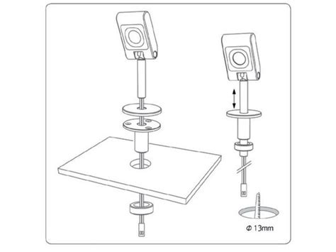 Mini projecteur LED pour vitrine | LuxFeel Pole 50 | Contact NEON FRANCE