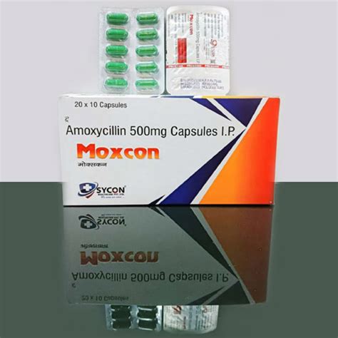 MOXCON-500 Capsules Sycon Healthcare Pvt. Ltd.