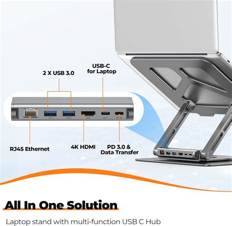 Tobenone Laptop Docking Station Stand for MacBook India | Ubuy
