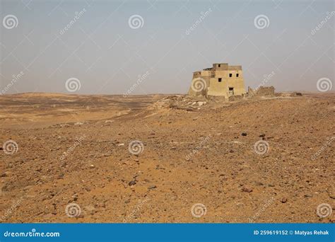 The Throne Hall Building of the Old Dongola Deserted Town, Sud Stock ...
