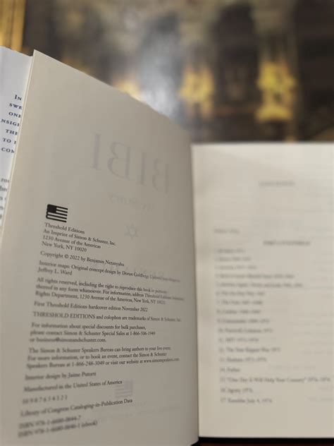 Bibi: My Story ~ SIGNED FIRST/FIRST by Netanyahu, Benjamin: New ...