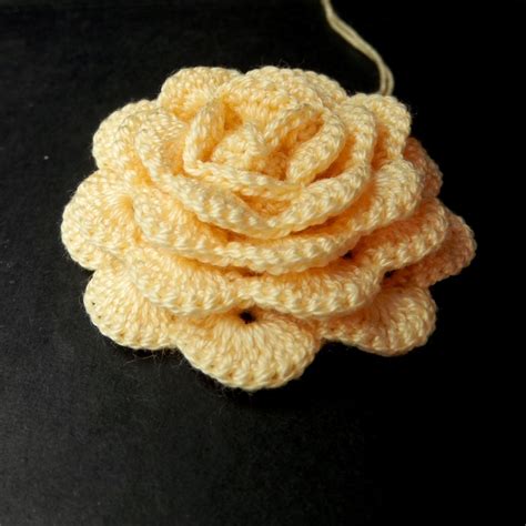 crochet rose