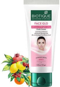 BIOTIQUE FACE GLO Advanced Brightening Fruit Cream 50g Price in India ...