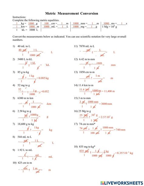 Image result for Dimensional Analysis Worksheet with Answer Key