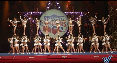 World Cup Shooting Stars, Cheerleading Pyramid, NCA Dallas ...